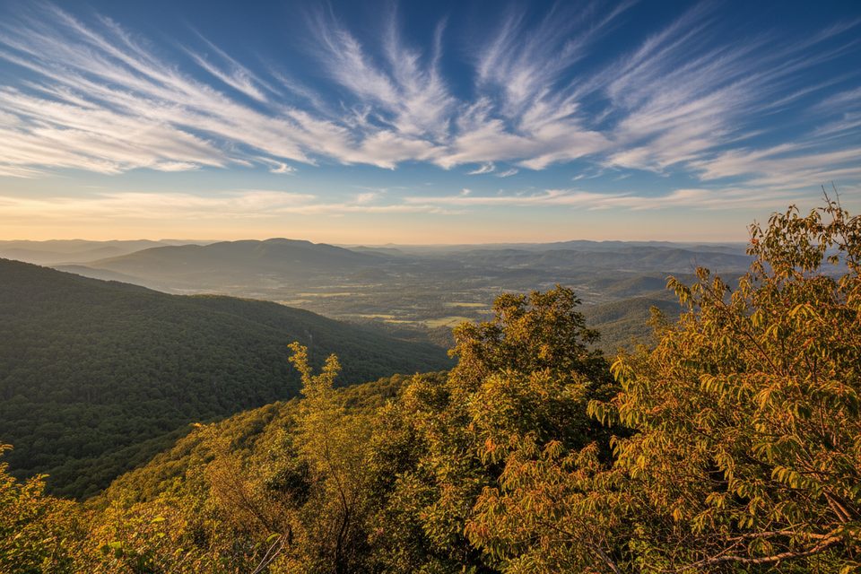 Grassy Ridge Mine Overlook (MP 436.8), Blue Ridge Parkway
