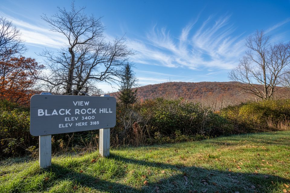 Black Rock Hill Overlook, Blue Ridge Parkway