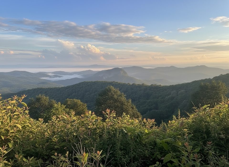 Rough Butt Bald Overlook (MP 425.4), Blue Ridge Parkway