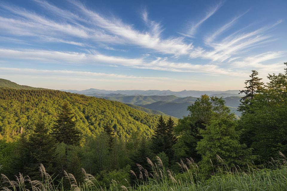 Hewat Overlook (MP 347.9), Blue Ridge Parkway