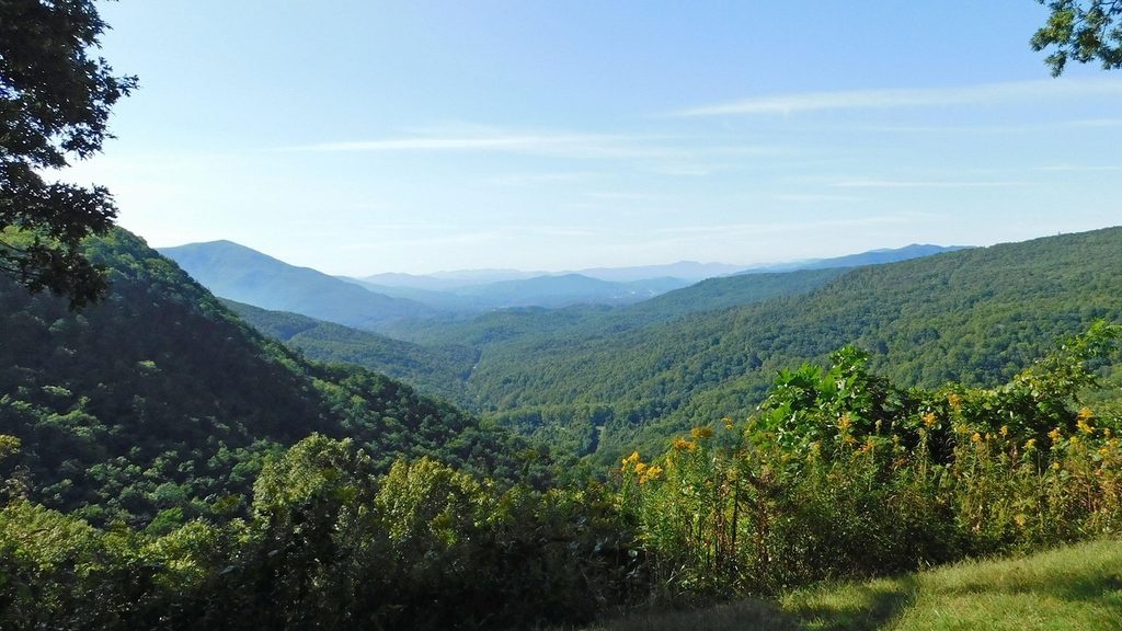 North Cove Valley Overlook, Blue Ridge Parkway