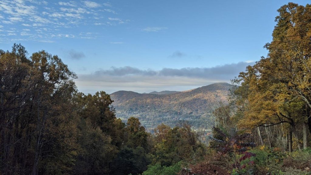 Bull Creek Valley Overlook (MP 373.8), Blue Ridge Parkway