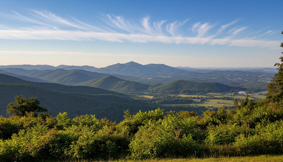 Pine Spur Overlook, Blue Ridge Parkway