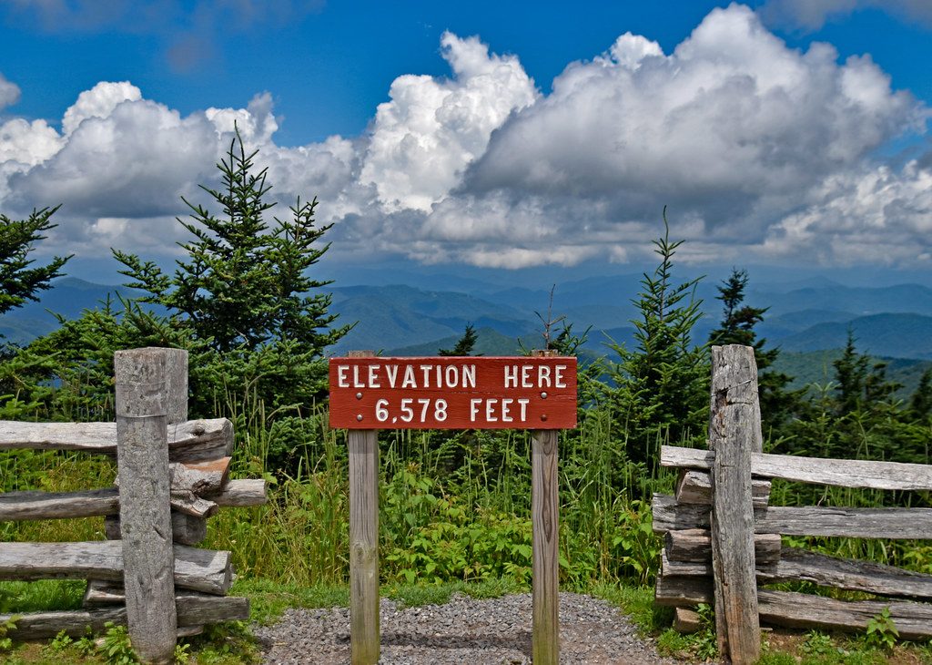 Mount Mitchell State Park, Blue Ridge Parkway