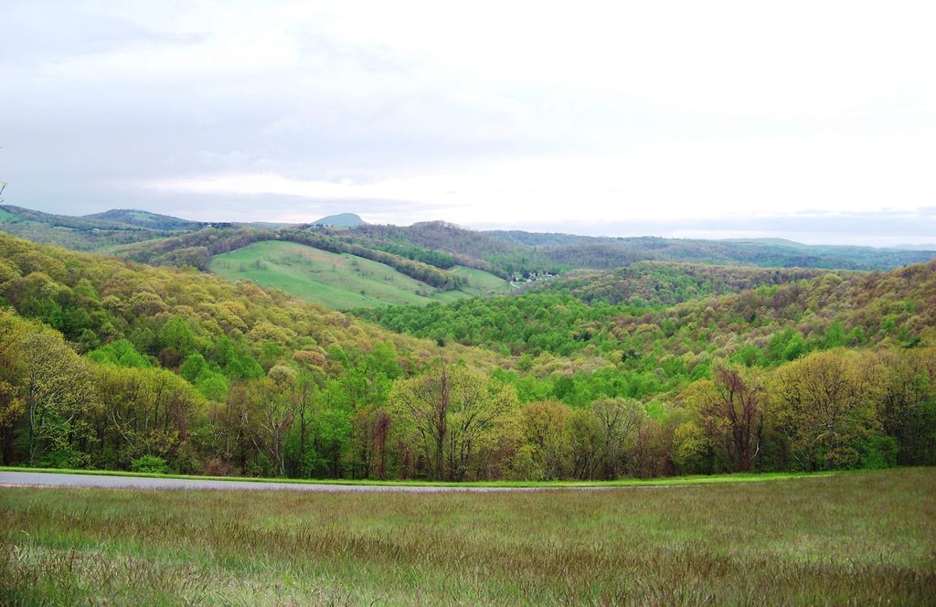 The Saddle Overlook, Blue Ridge Parkway