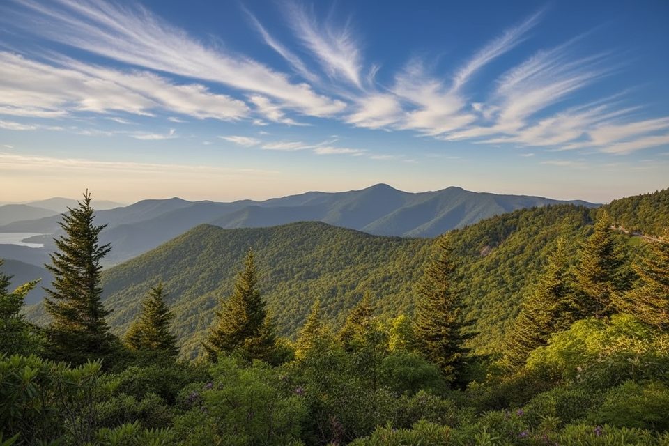 Walker Knob Overlook (MP 359.8), Blue Ridge Parkway