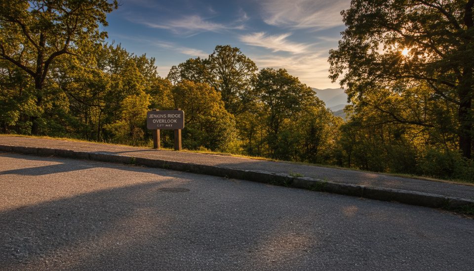 Jenkins Ridge Overlook (MP 460.8), Blue Ridge Parkway