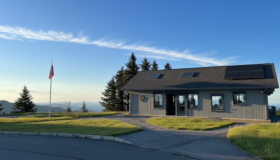 Waterrock Knob Visitor Center, Blue Ridge Parkway