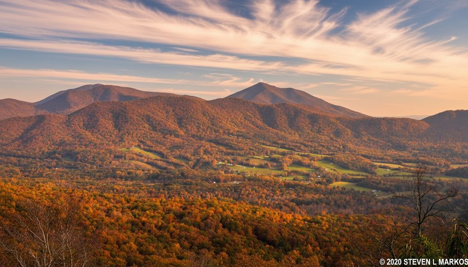 Sharp Top Overlook, Blue Ridge Parkway