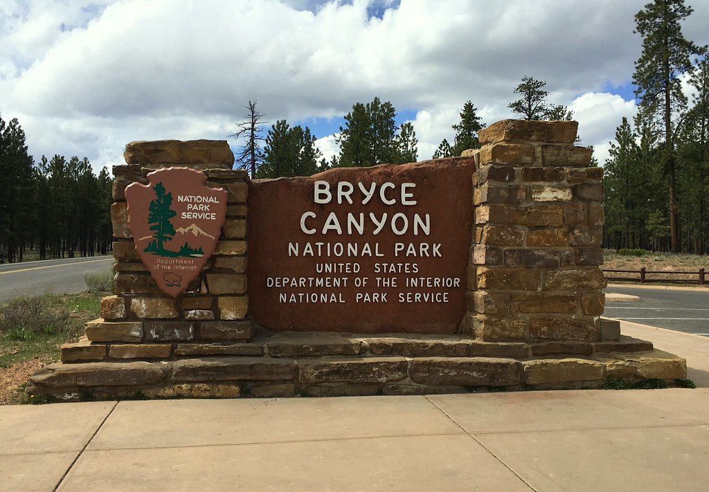 Bryce Canyon National Park Entrance Sign, Bryce Canyon National Park