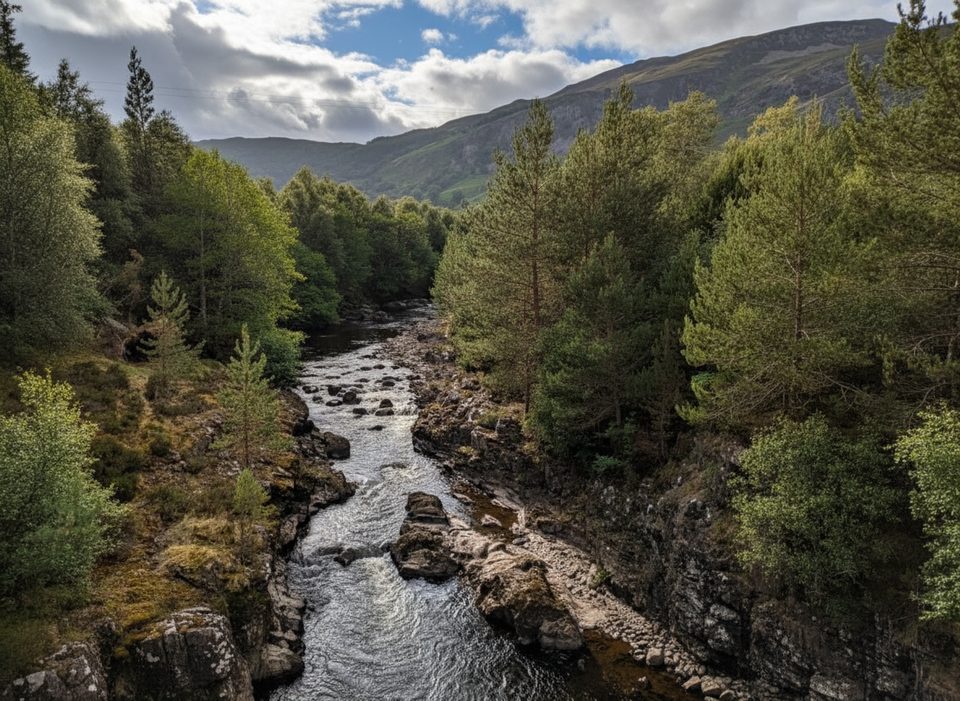Falls of Truim, Cairngorms National Park