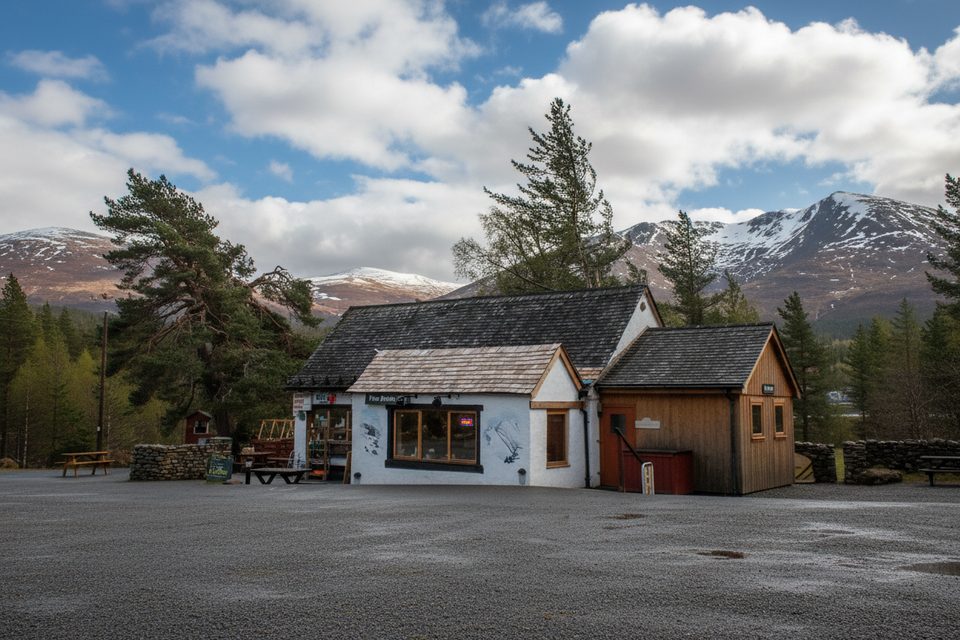 The Pine Marten Bar + Scran, Cairngorms National Park