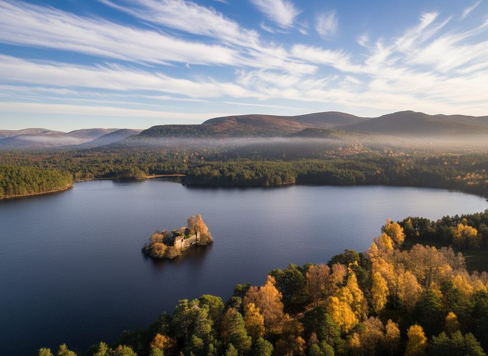 Loch an Eilein Picnic Area, Cairngorms National Park