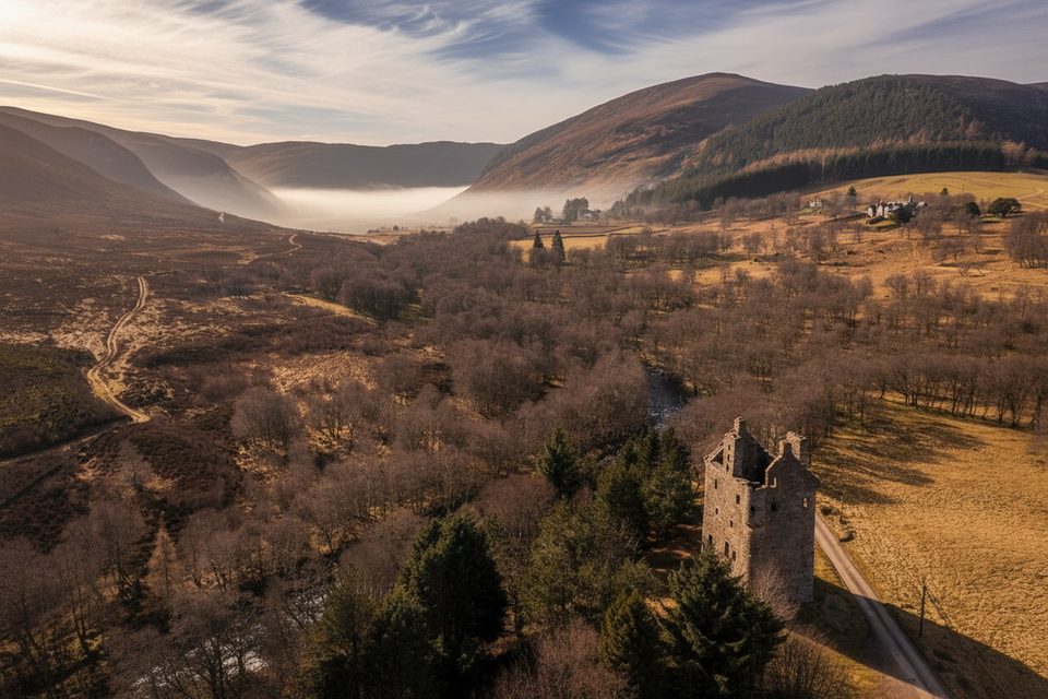 Invermark Castle, Cairngorms National Park