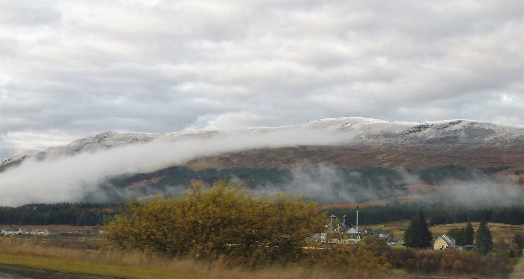 Dalwhinnie Distillery, Cairngorms National Park