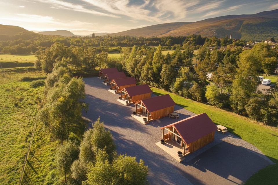 Braemar Caravan Park & Camping Pods, Cairngorms National Park