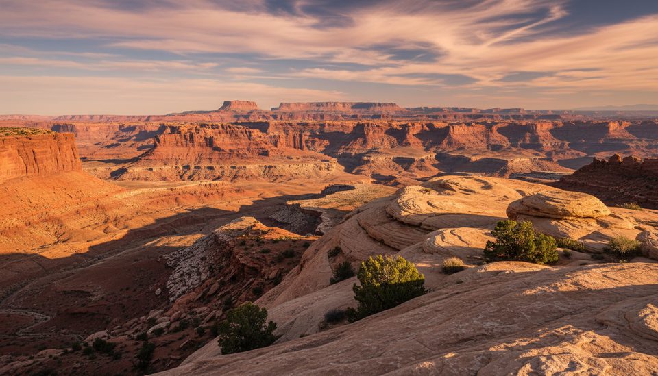 Slickrock Foot Trail Viewpoint, Canyonlands National Park