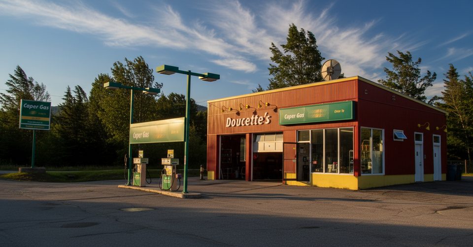 Doucette’s Caper Gas Service Station, Cape Breton Highlands National Park