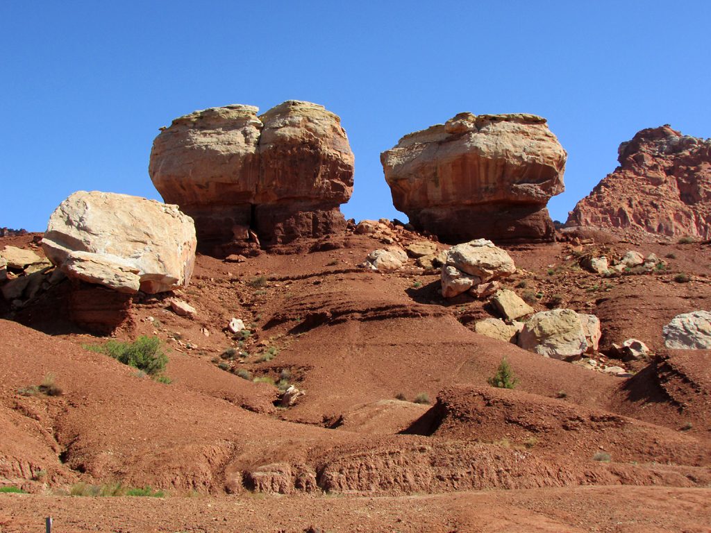 Twin Rocks, Capitol Reef National Park