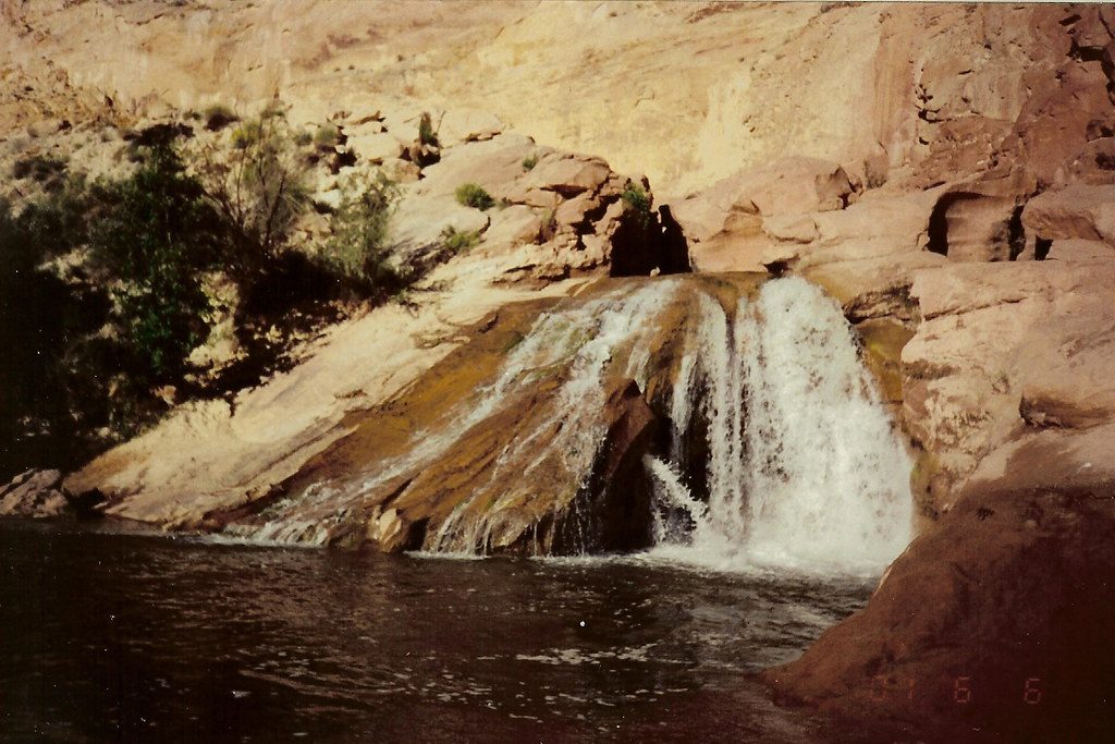 Fremont River Waterfall, Capitol Reef National Park