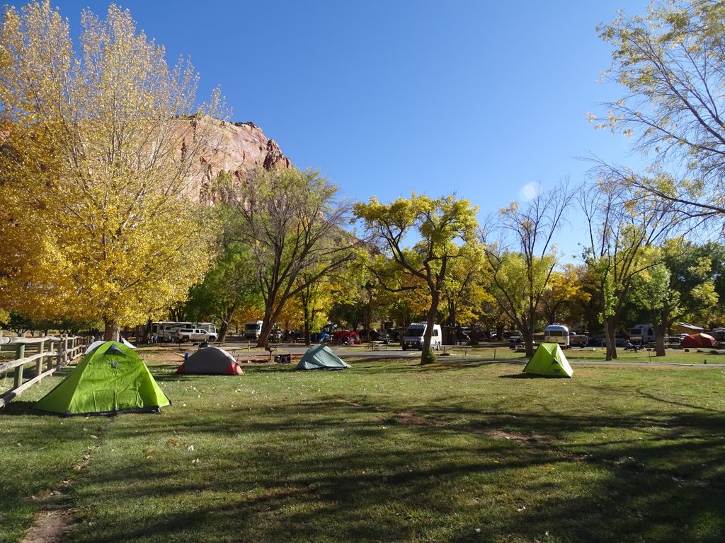 Fruita Campground, Capitol Reef National Park