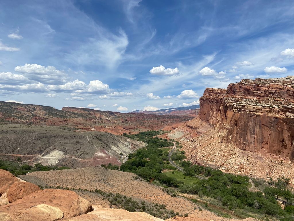 Cohab Canyon Overlook, Capitol Reef National Park