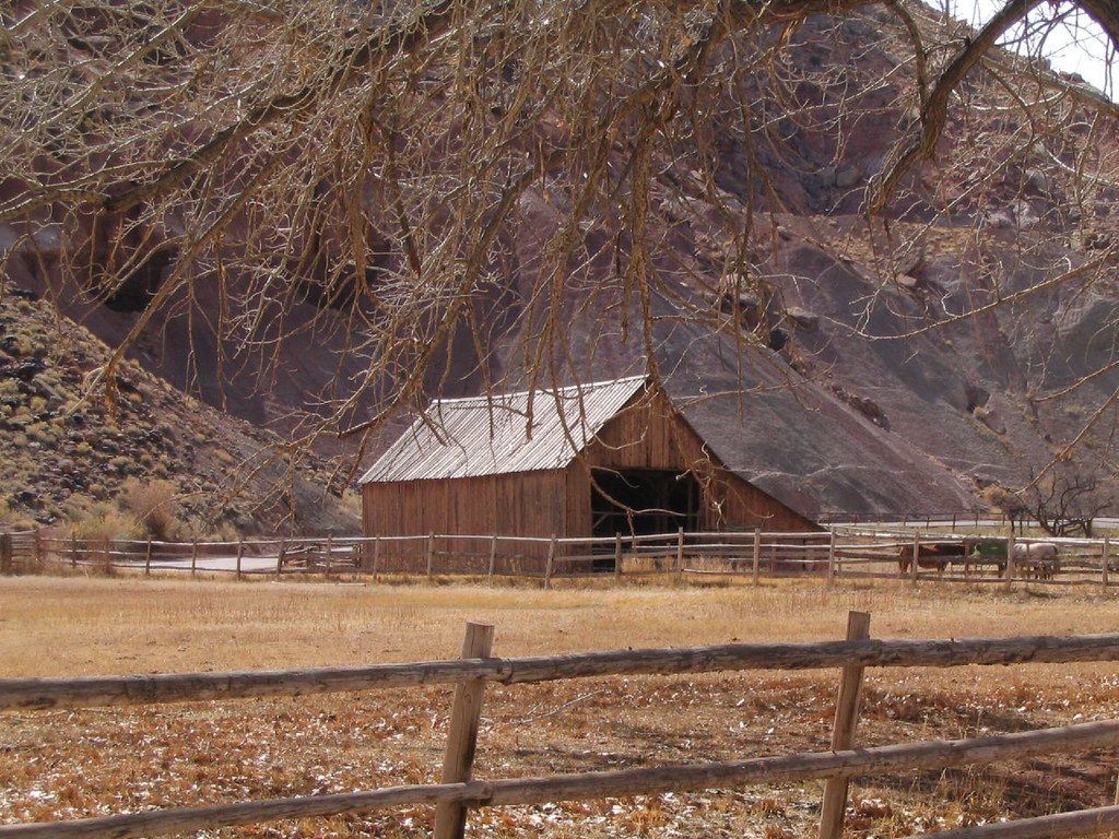Fruita Barn, Capitol Reef National Park