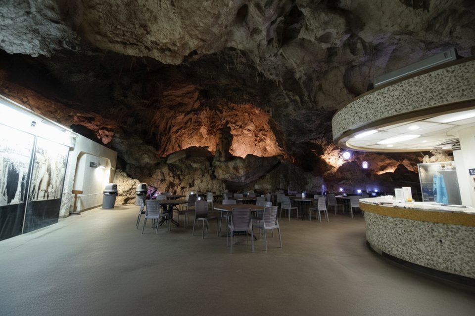 Underground Lunchroom, Carlsbad Caverns National Park