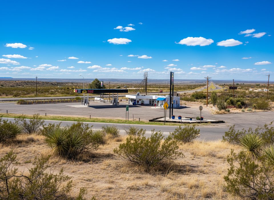 White's City Gas Station, Carlsbad Caverns National Park