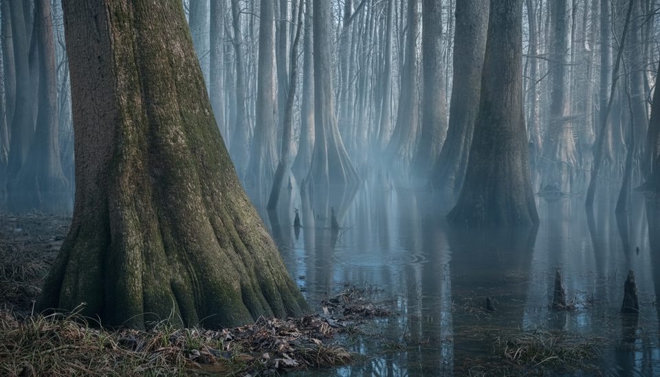 Bald Cypress Champion Tree, Congaree National Park