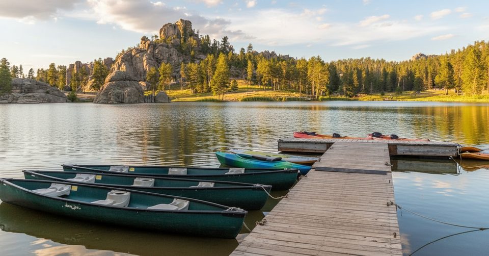 Sylvan Lake boat rental, Custer State Park