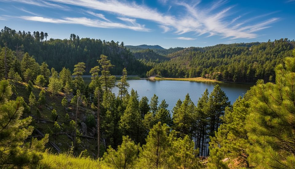 Center Lake Picnic Area, Custer State Park