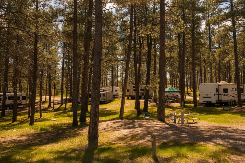 Stockade Lake North Campground, Custer State Park