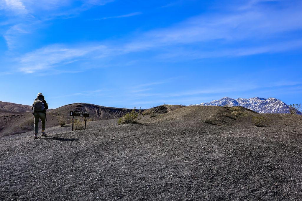 Little Hebe Crater, Death Valley National Park