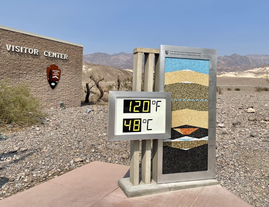 Furnace Creek Thermometer, Death Valley National Park