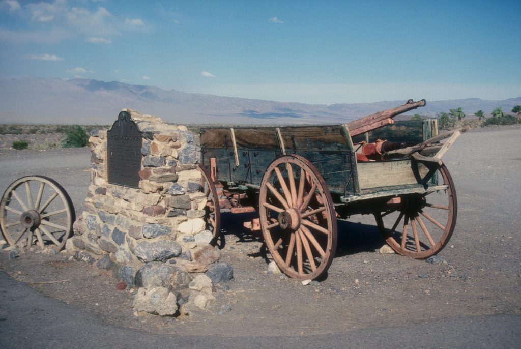 Burnt Wagons, Death Valley National Park