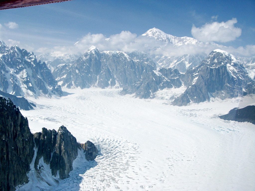 Ruth Glacier Landing, Denali National Park