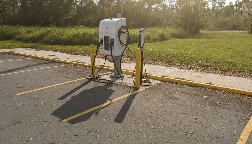 Ernest F. Coe Visitor Center EV Charging Station, Everglades National Park