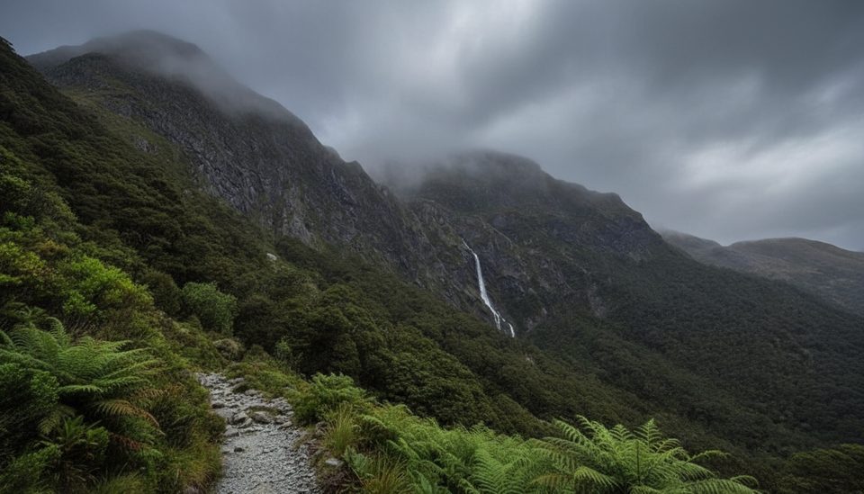 Earland Falls, Fiordland National Park