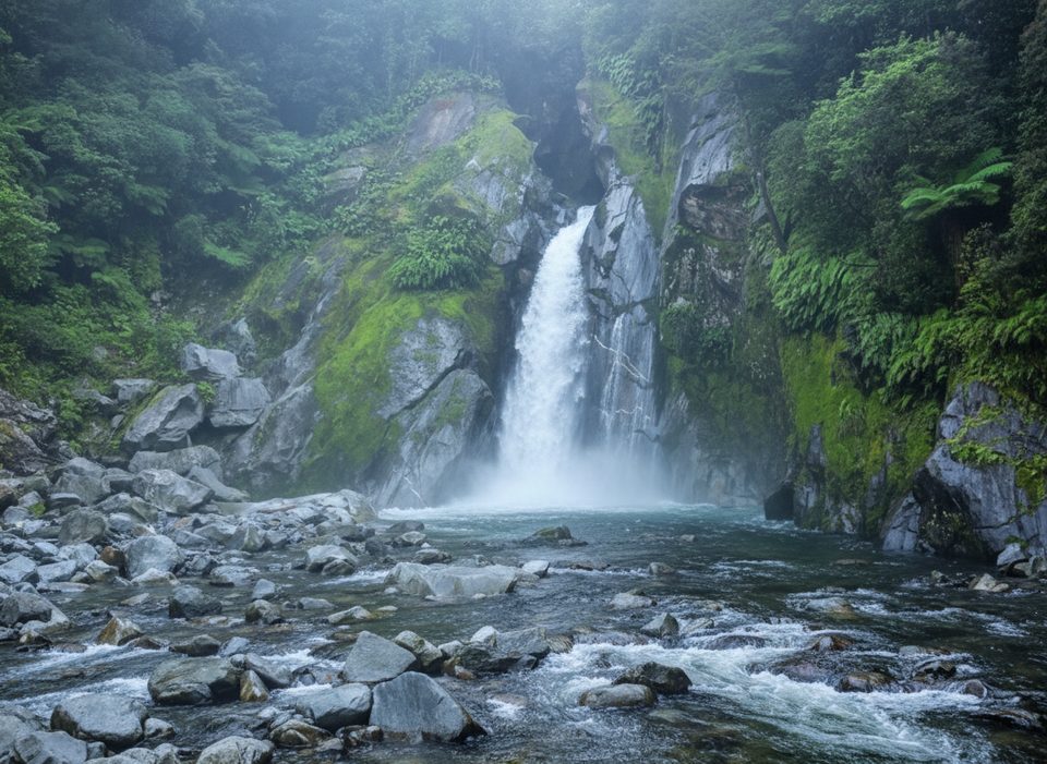 Giant Gate Falls, Fiordland National Park