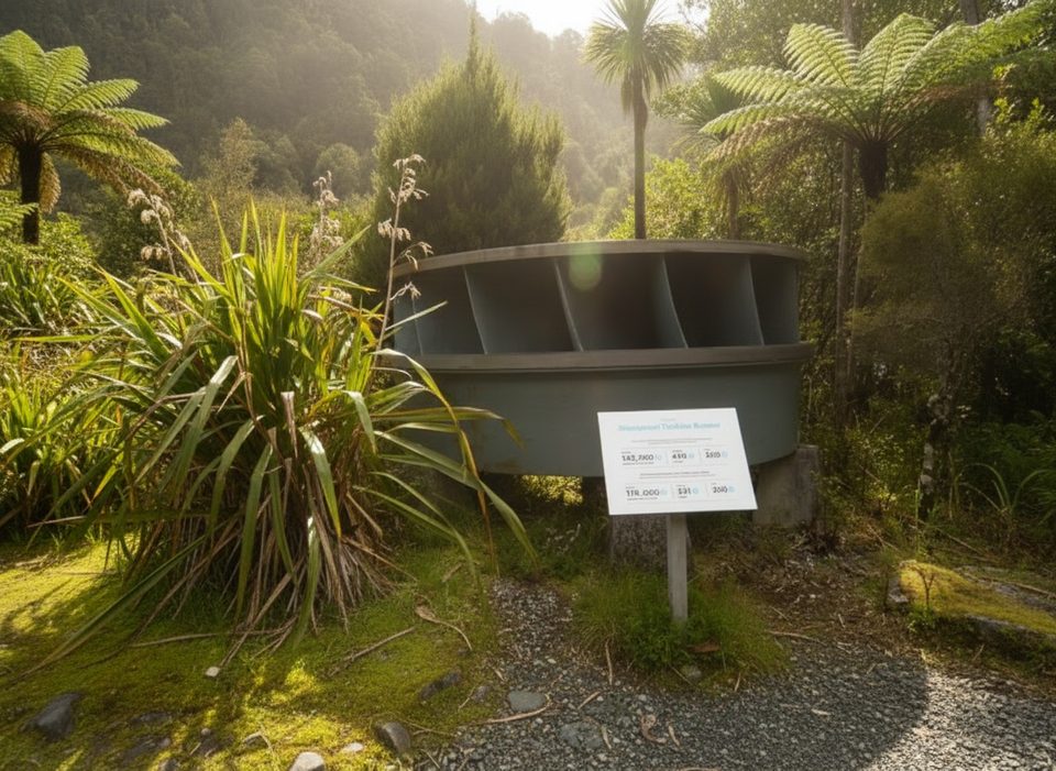 Manapouri Turbine Runner, Fiordland National Park