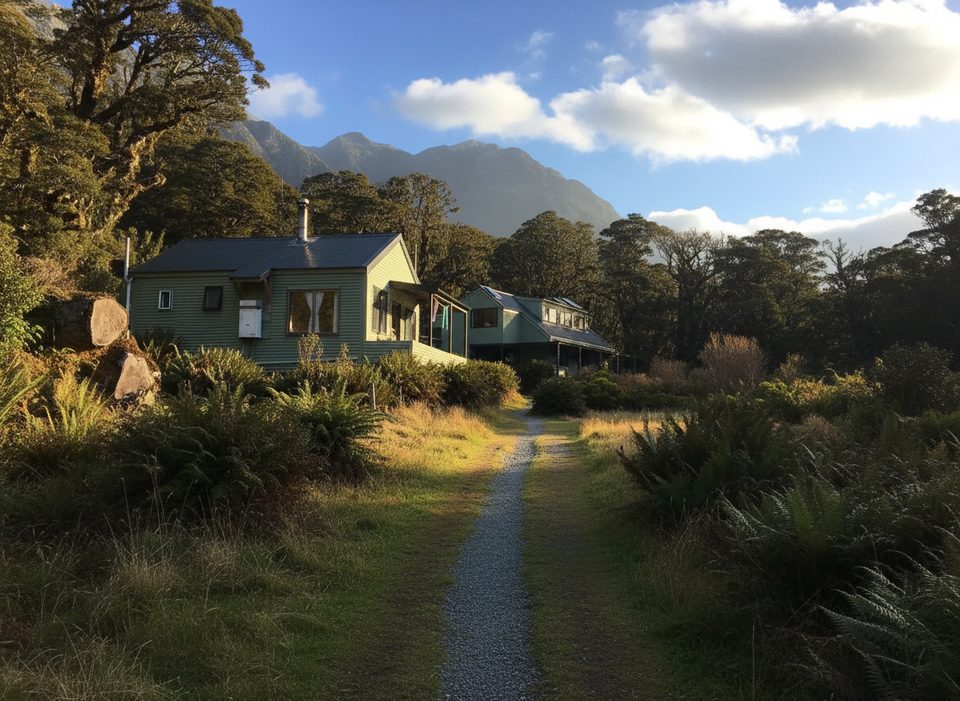 Lake Mackenzie Hut, Fiordland National Park