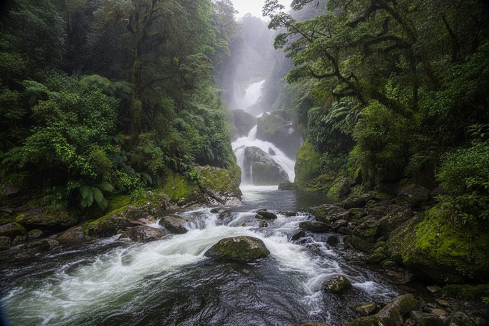 Mackay Falls, Fiordland National Park