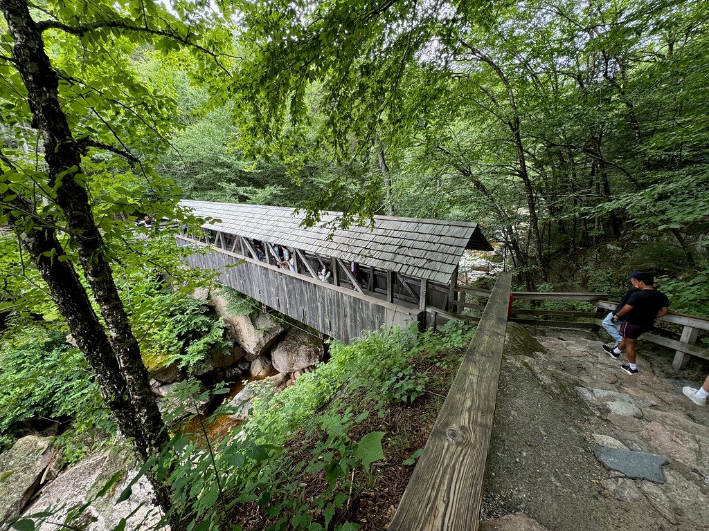 Sentinel Pine Covered Bridge, Franconia Notch State Park