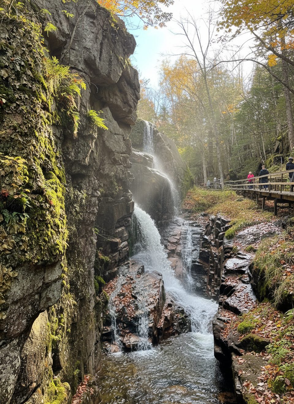 Flume Gorge Visitor Center, Franconia Notch State Park