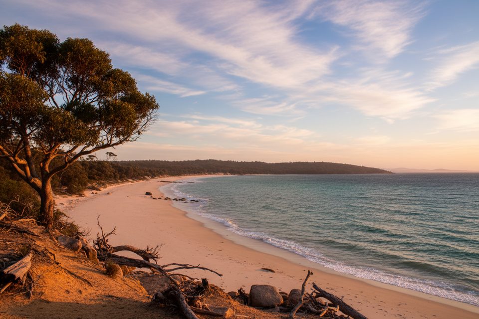 Cooks Beach, Freycinet National Park