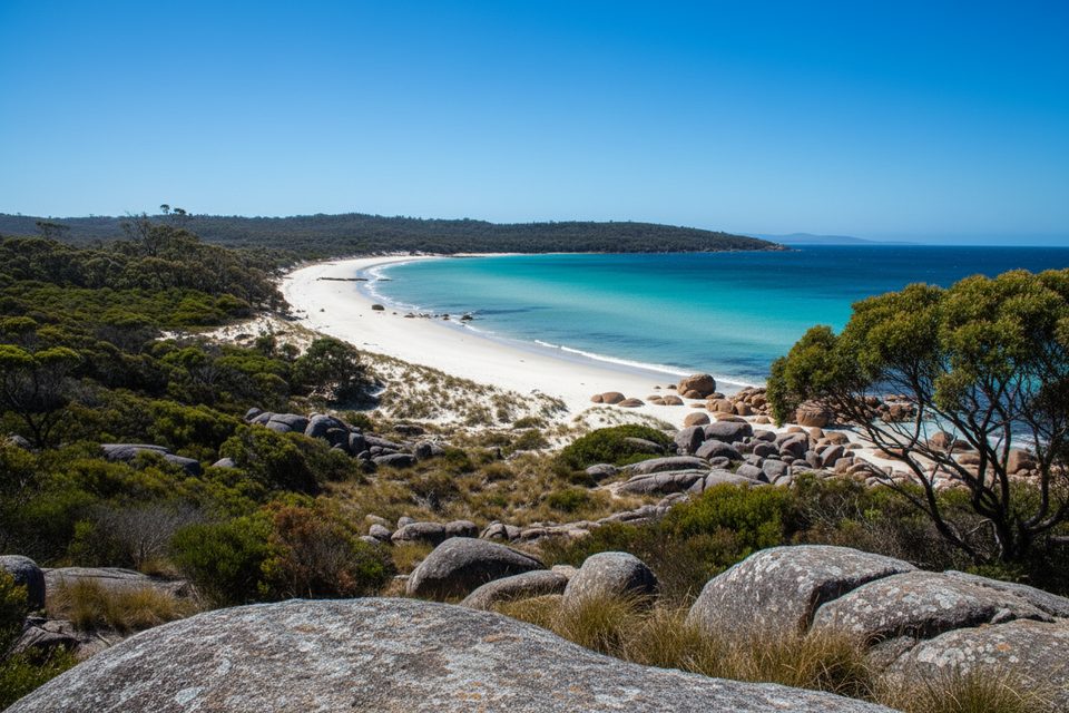 Hazards Beach Campsite, Freycinet National Park
