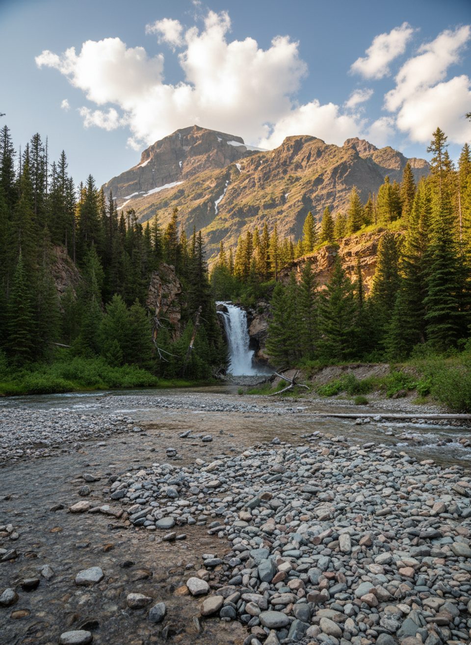 Appistoki Falls, Glacier National Park