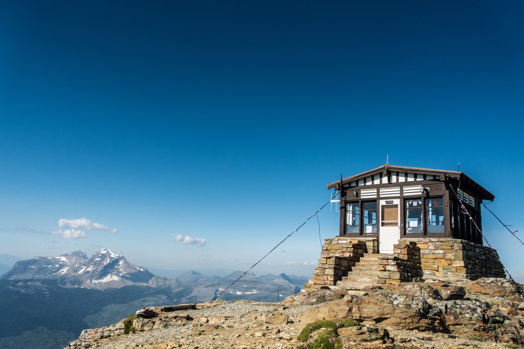 Swiftcurrent Fire Lookout, Glacier National Park