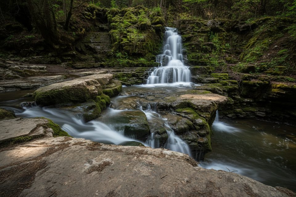 Siksika Falls, Glacier National Park